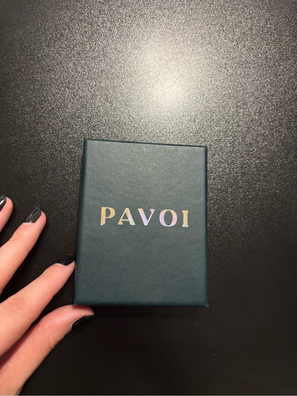 PAVOI Women’s Necklace - Teal Box Packaging